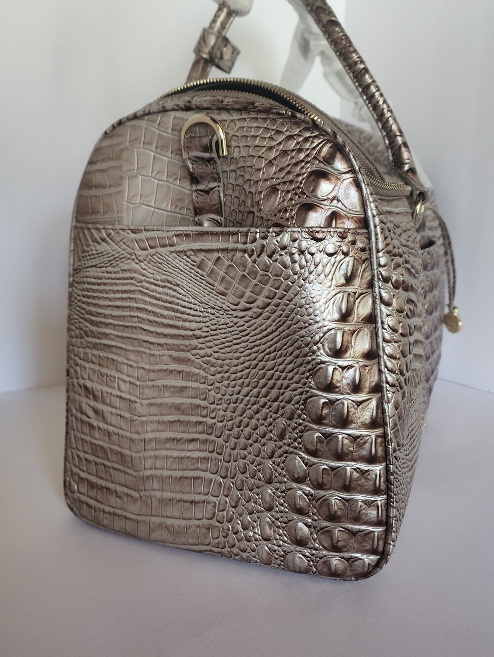 BRAHMIN Talulla Silver Lining Weekender - Picture 4 of 9
